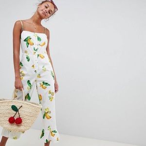 Frill bottom jumpsuit